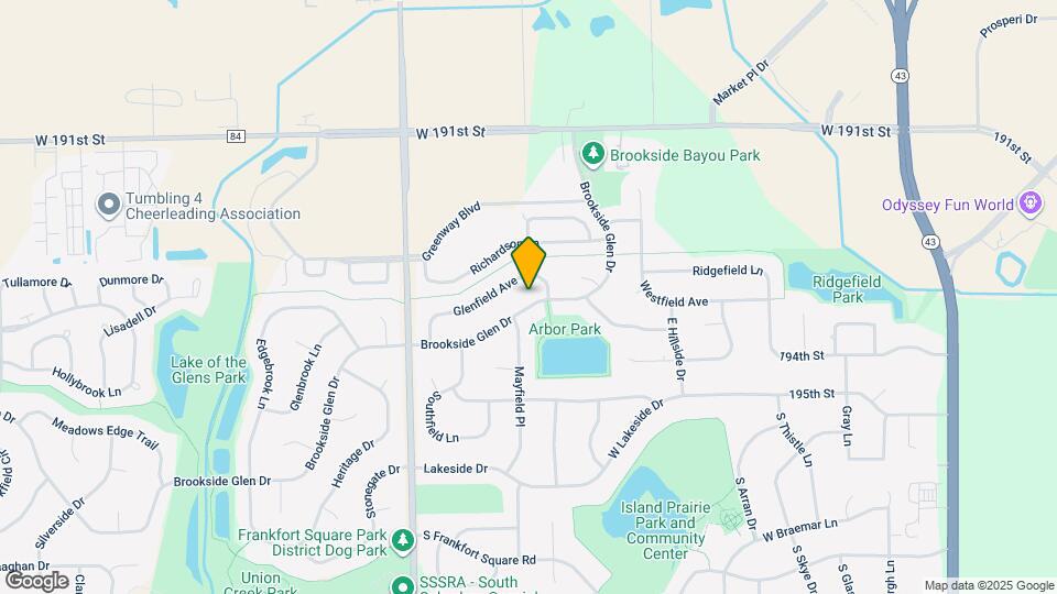 7810 Brookside Glen Dr Map and Location Details
