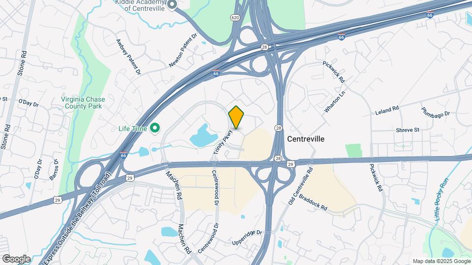 MAA Centreville Mapa y Detalles de la Ubicación