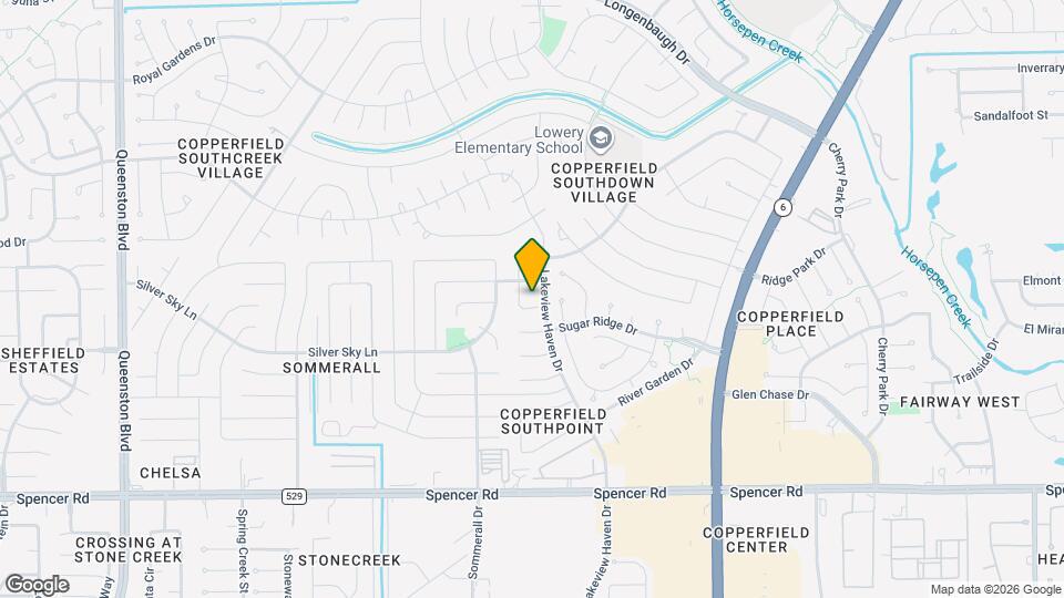 7406 Marble Glen Ln Map and Location Details