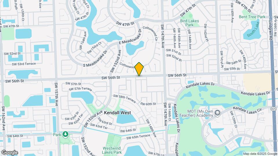 14867 SW 56th Terrace Map and Location Details