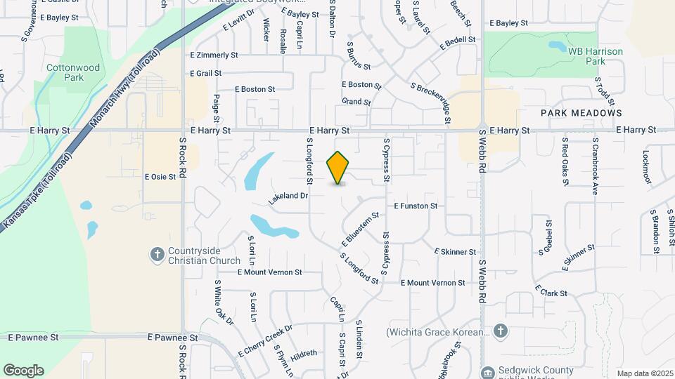 8934 E Funston Ct Map and Location Details