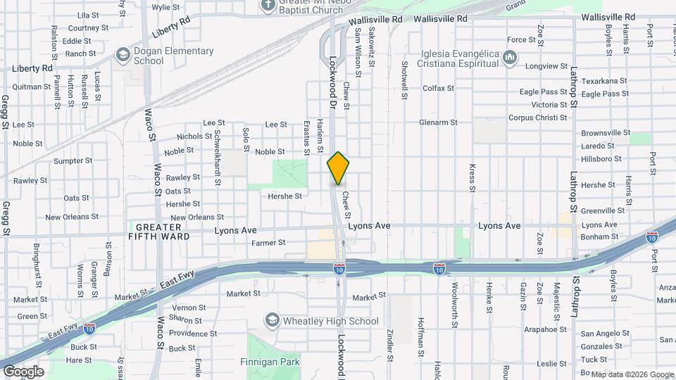 5505 Hershe St Map and Location Details