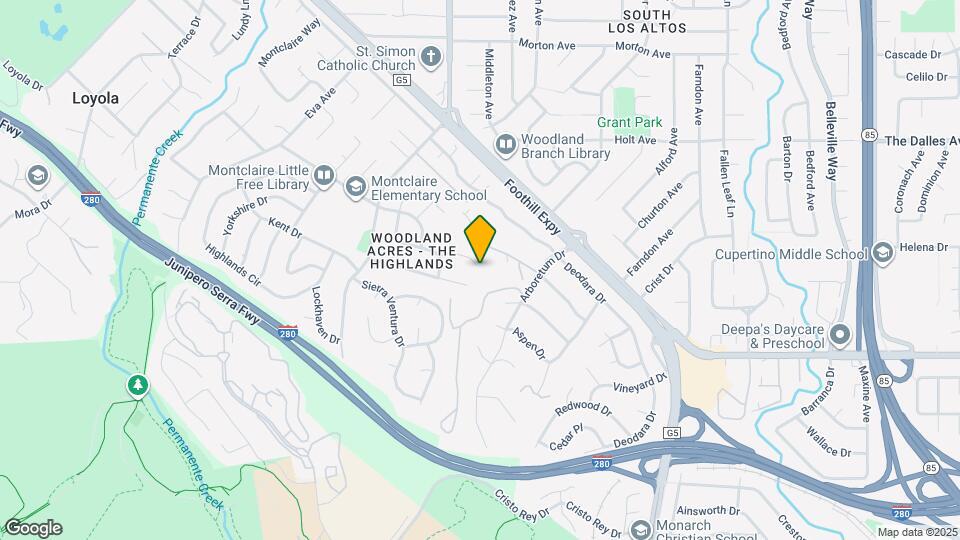 1286 St Mark Ct Map and Location Details