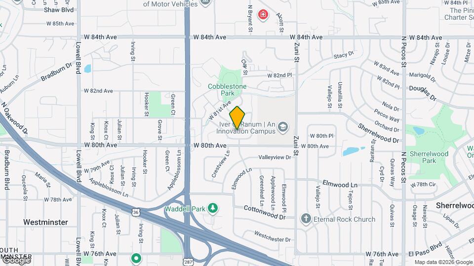 8043 Clay Dr Map and Location Details
