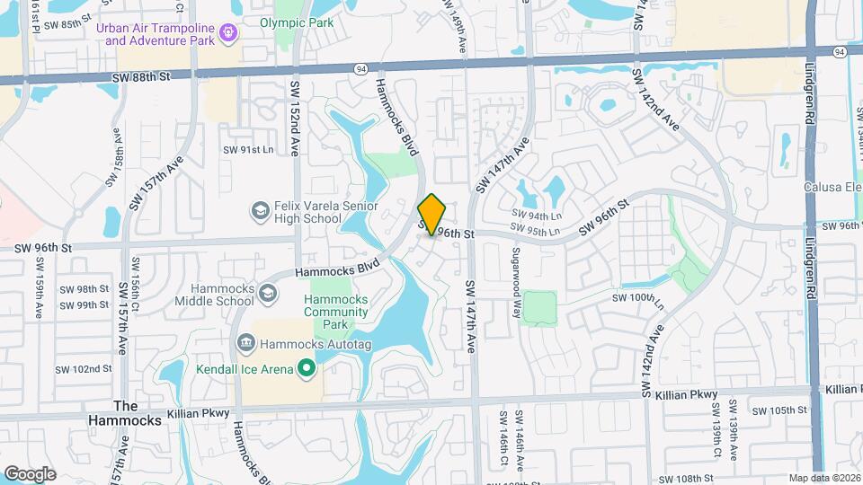 9662 SW 148th Ave Map and Location Details