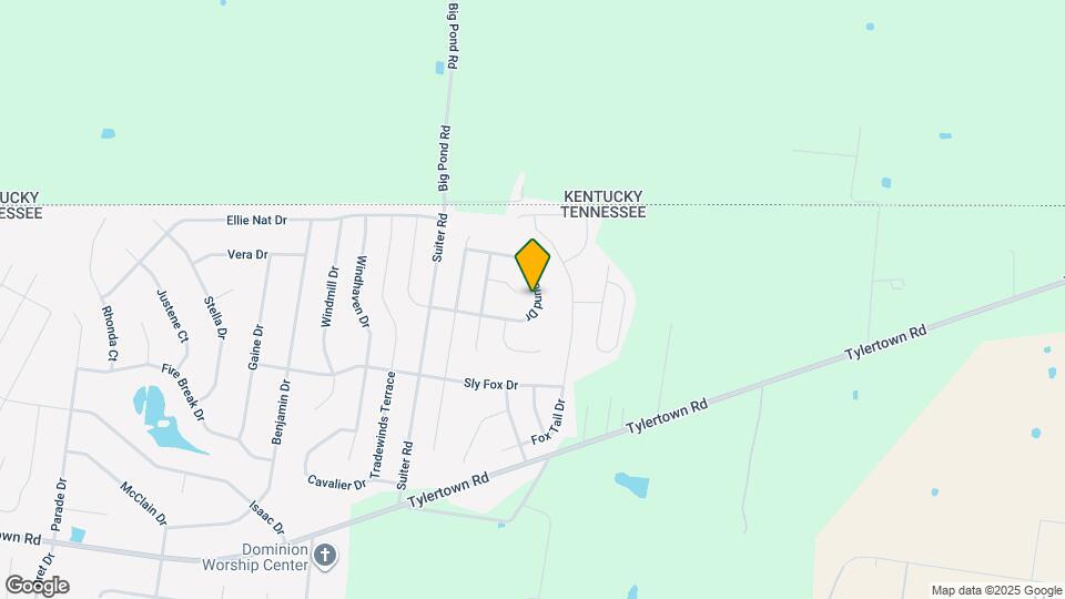 667 Fox Hound Dr Map and Location Details