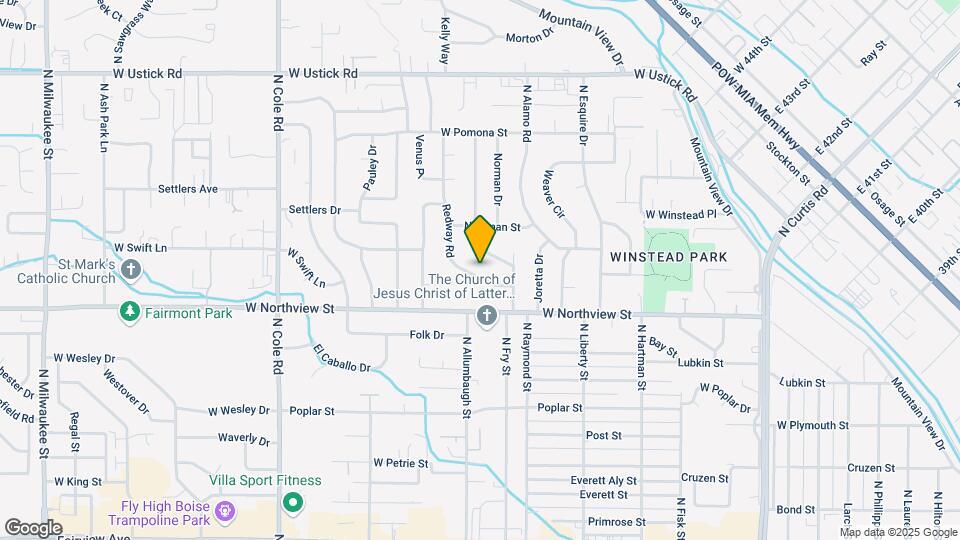 2426 N Redway Rd Map and Location Details