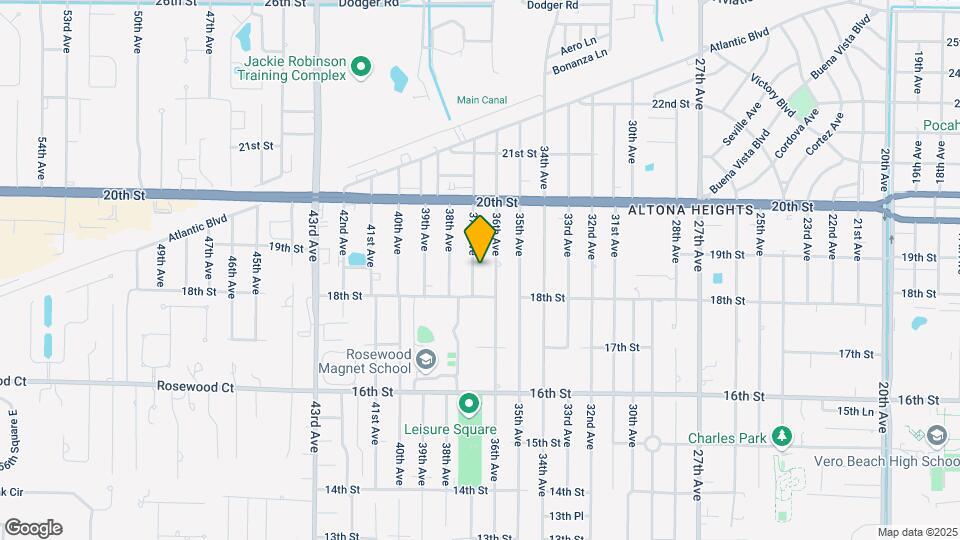 1860 37th Ave Map and Location Details