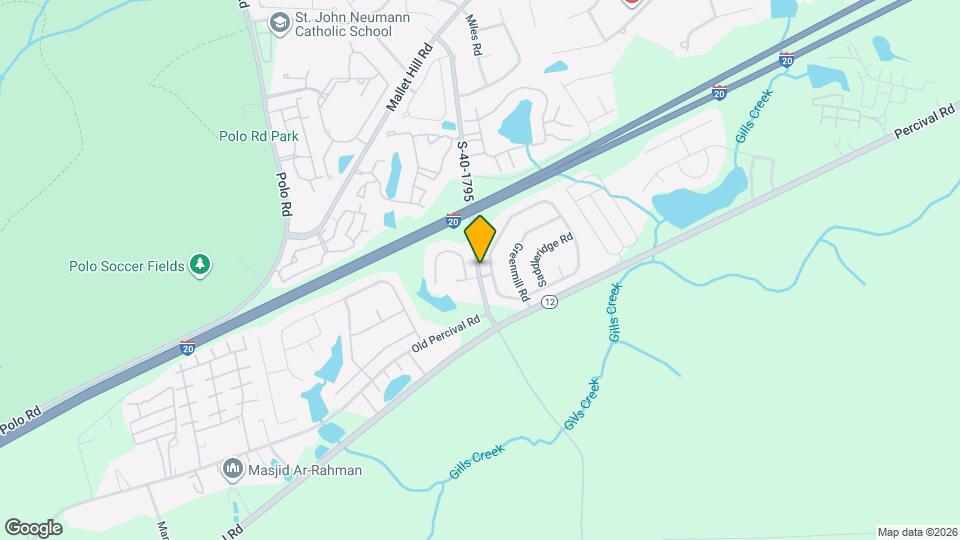 438 Oakbrook Village Rd Map and Location Details