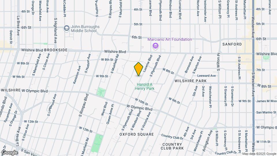 865 S Lucerne Blvd Mapa y Detalles de la Ubicación