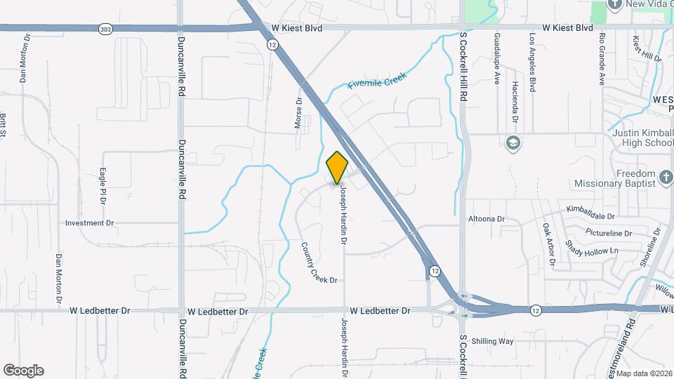 4638 Country Creek Dr Map and Location Details