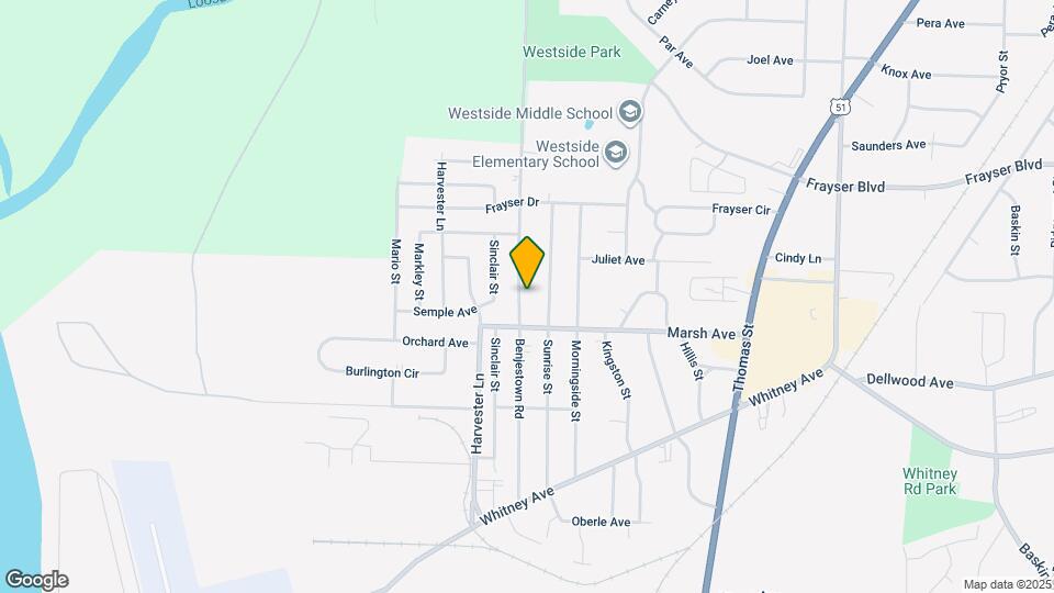 3206 Benjestown Rd Map and Location Details
