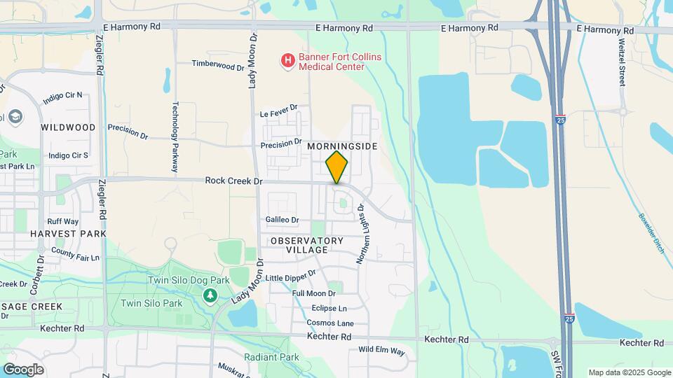 3809 Rock Creek Dr Map and Location Details