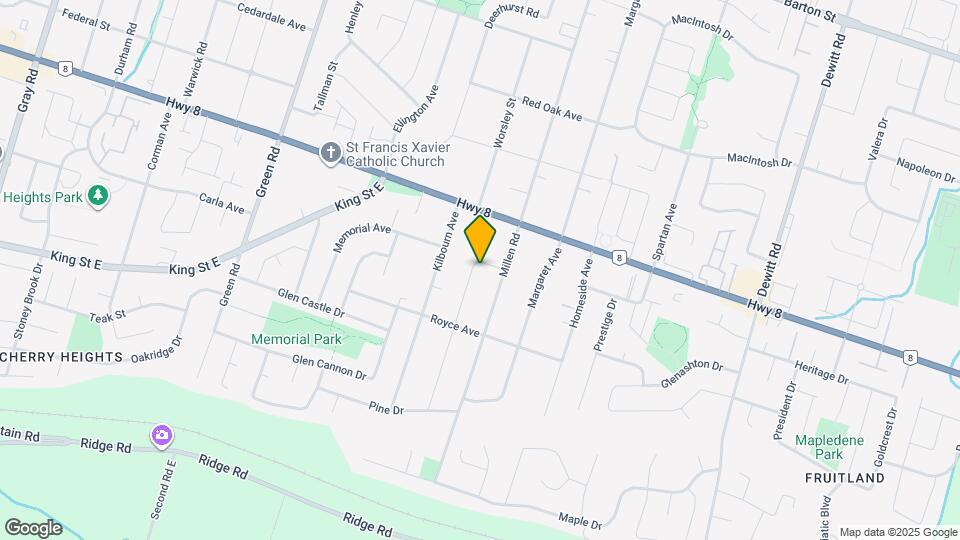 72 SOUTHMEADOW Crescent Map and Location Details