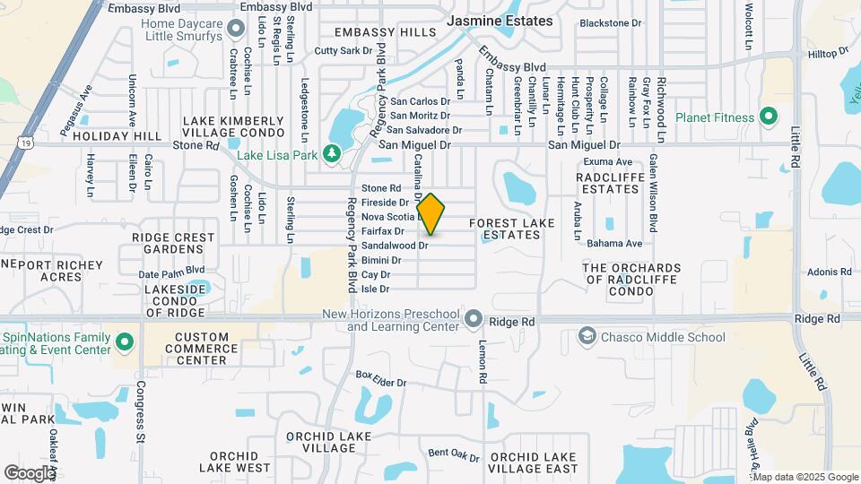7325 Sandalwood Dr Map and Location Details