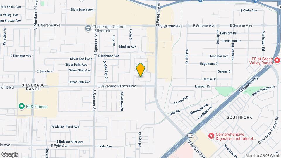 2300 E Silverado Ranch Blvd, Unit 1017 Map and Location Details