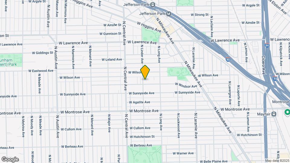 5454 W Windsor Ave Map and Location Details