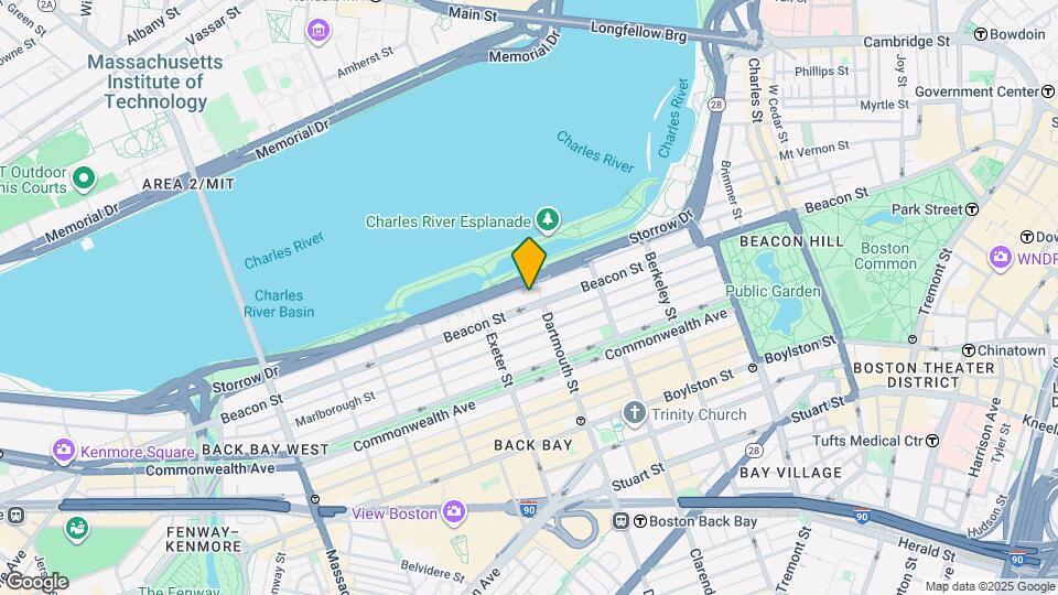 242 Beacon St, Unit 2 Map and Location Details