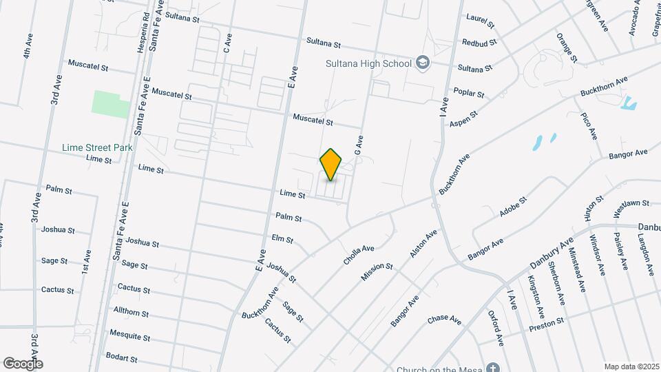High Chaparral Mobile Home Park Map and Location Details