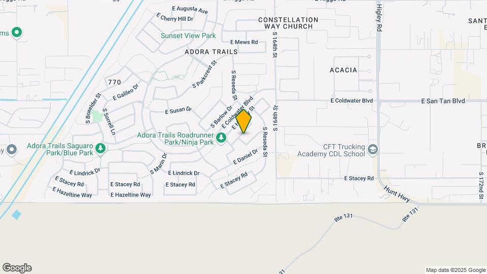 2653 E Gillcrest Rd Map and Location Details