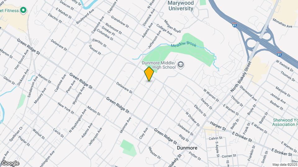 1727 Monroe Ave Mapa y Detalles de la Ubicación