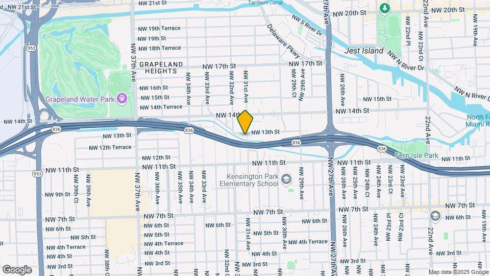 1240 NW 31st Ave Map and Location Details