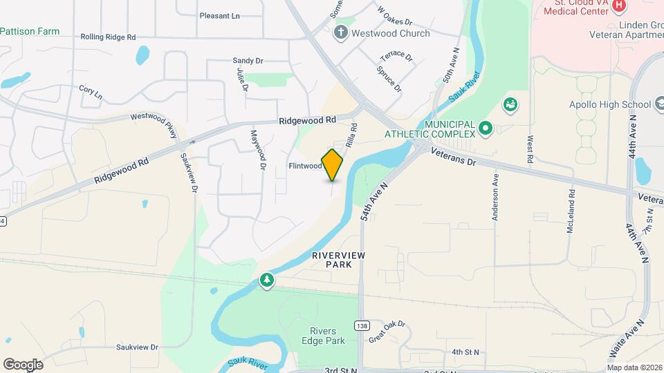 Auburn Cove Apartments Map and Location Details