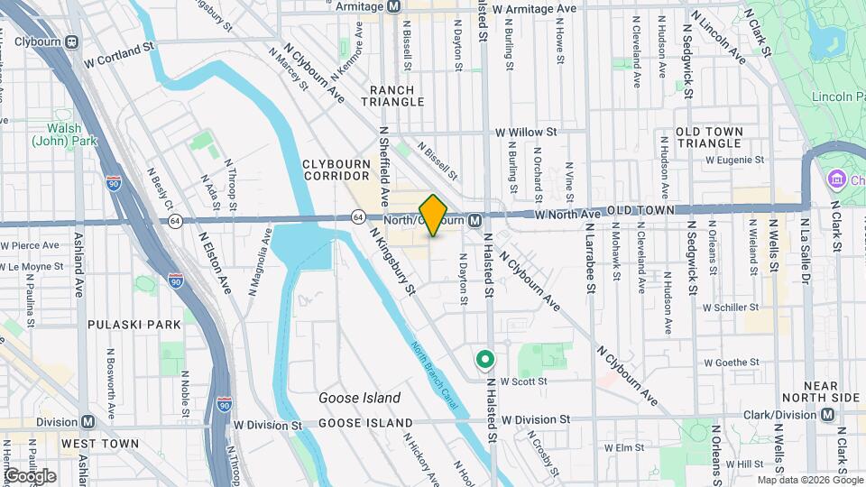 1529 N Fremont St, Unit 315 Mapa y Detalles de la Ubicación