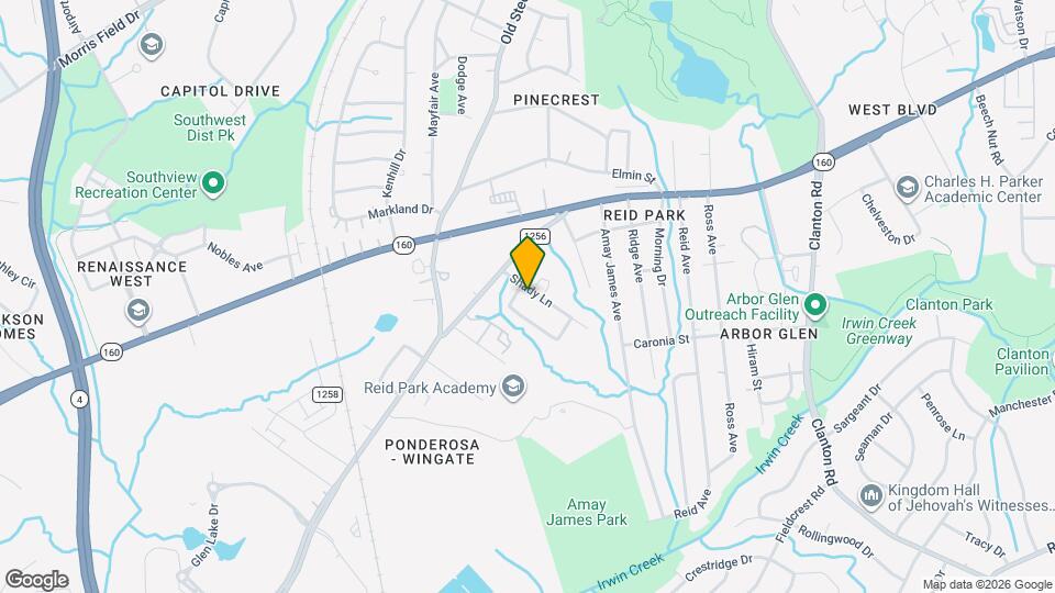 2934 Shady Ln Map and Location Details