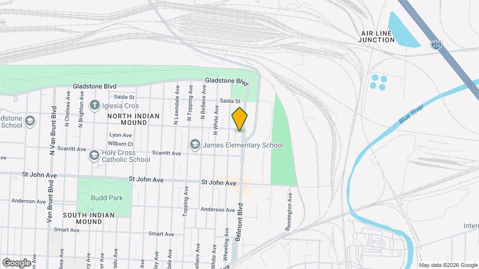 340 N Belmont Blvd Mapa y Detalles de la Ubicación