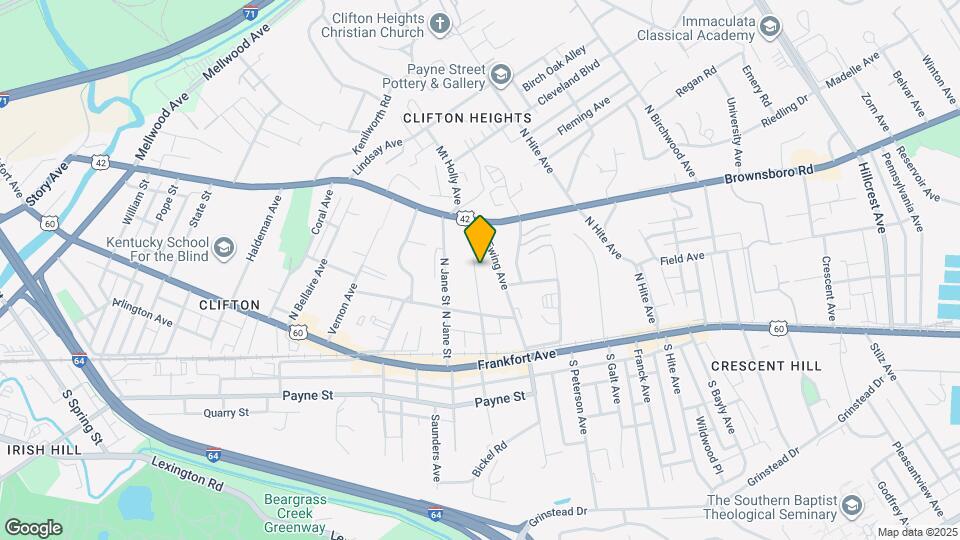 163 N Keats Ave Map and Location Details