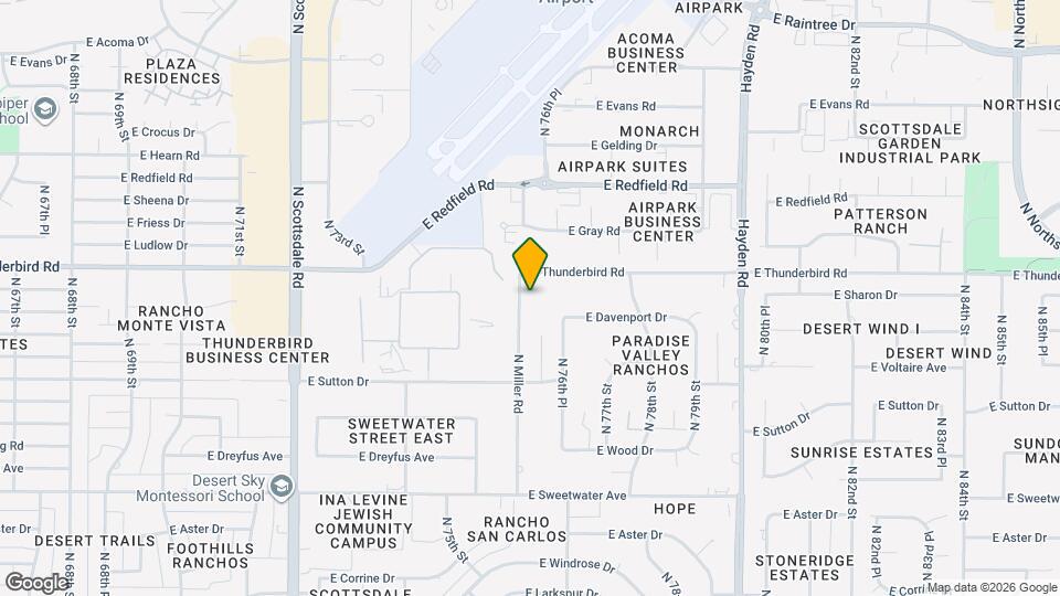 13613 N 76th St Map and Location Details