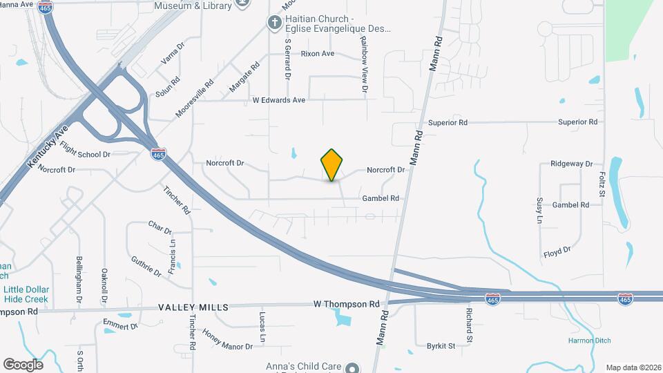 4939 Norcroft Dr Map and Location Details