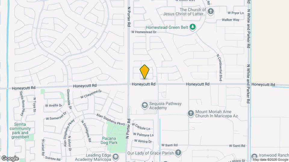 41287 W Hensley Way Map and Location Details