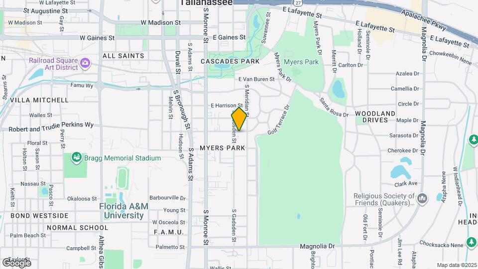 421 E Jennings St Map and Location Details