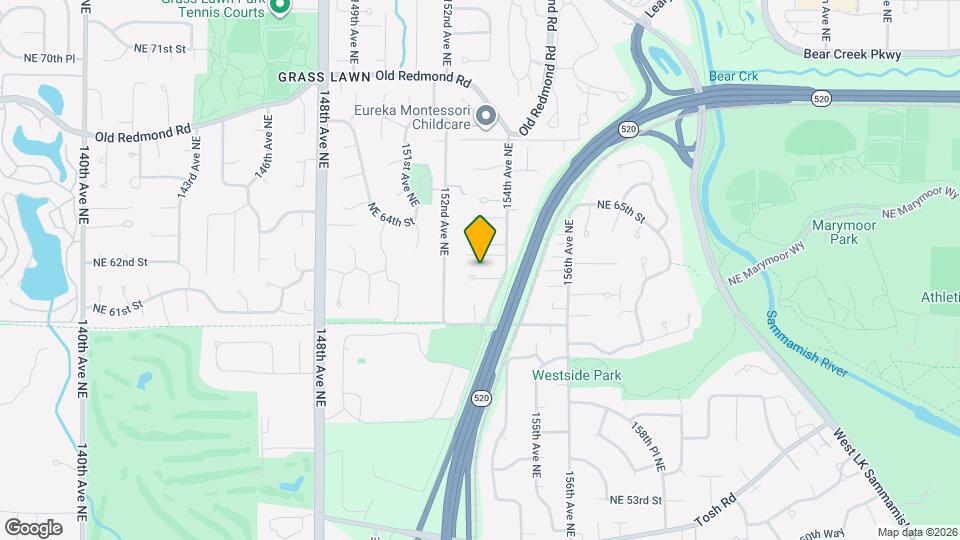 15320 NE 62nd Ct Map and Location Details