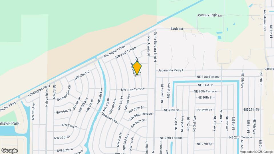 3039 NW 2nd Pl Map and Location Details