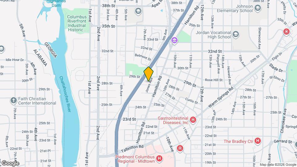 717 28th St Mapa y Detalles de la Ubicación