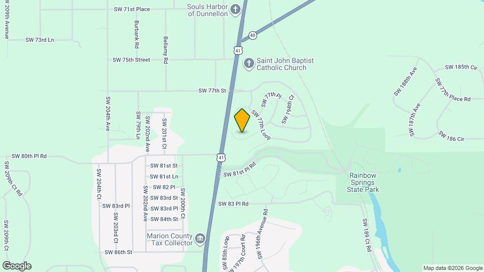 19725 SW 79th Pl Map and Location Details