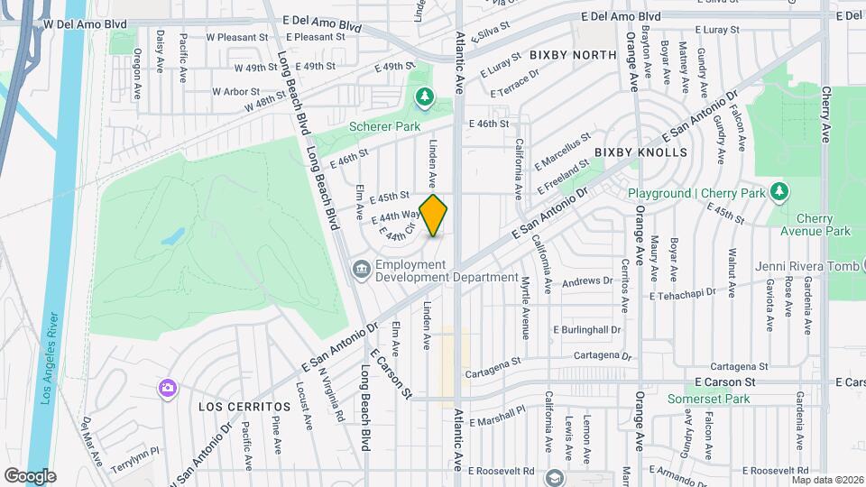 4446 Linden Ave Map and Location Details