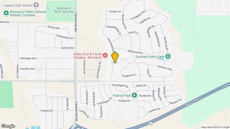 3029 Stonewall Dr Map and Location Details