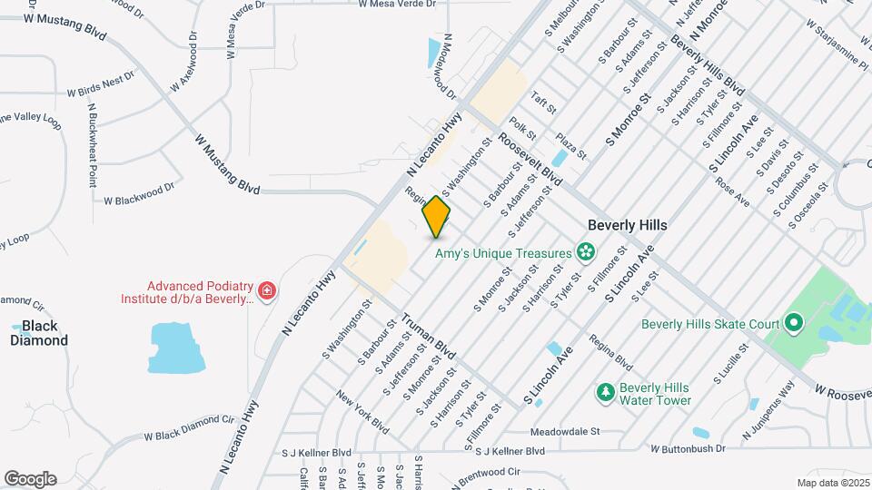 209 S Washington St Map and Location Details