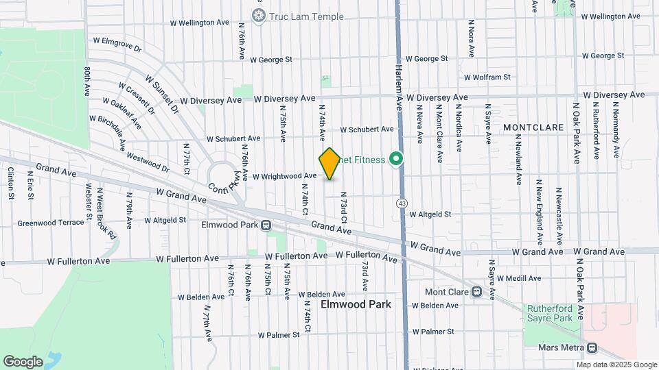 2537 N 74th Ave Map and Location Details