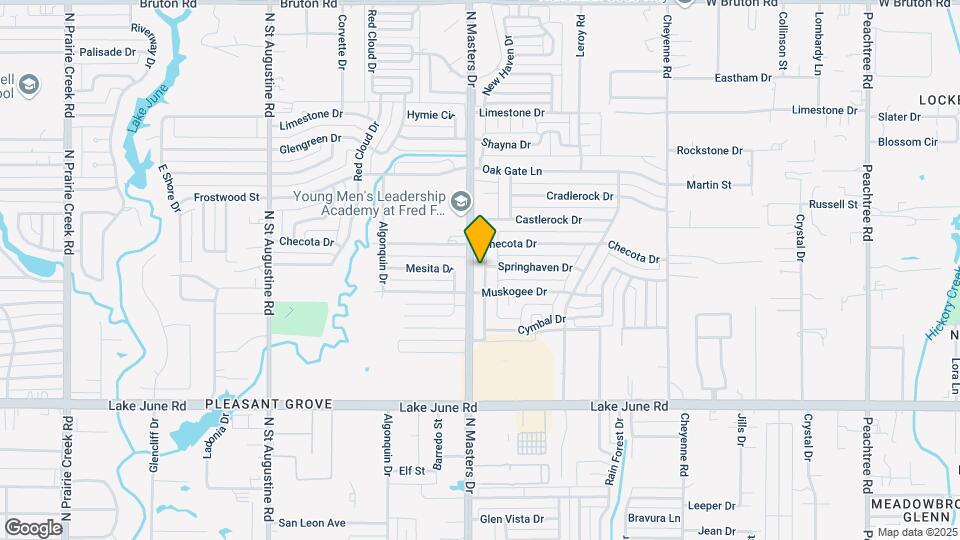 1525 Gardenside Dr Map and Location Details
