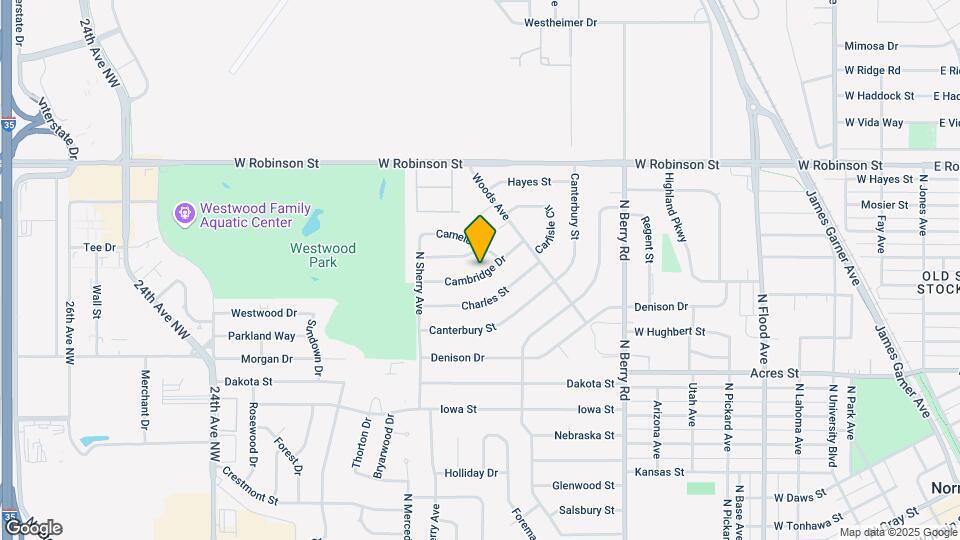 1603 Cambridge Dr Map and Location Details