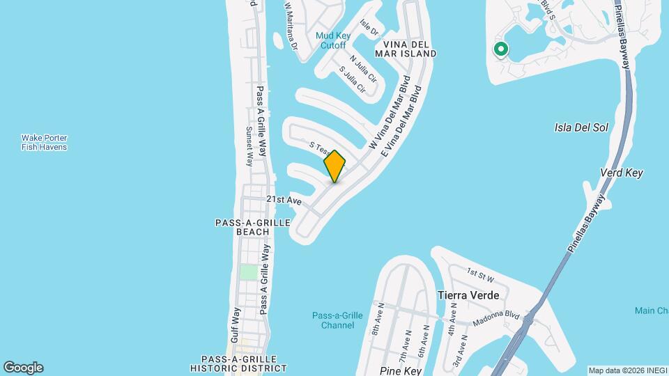 2215 W Vina Del Mar Blvd Mapa y Detalles de la Ubicación