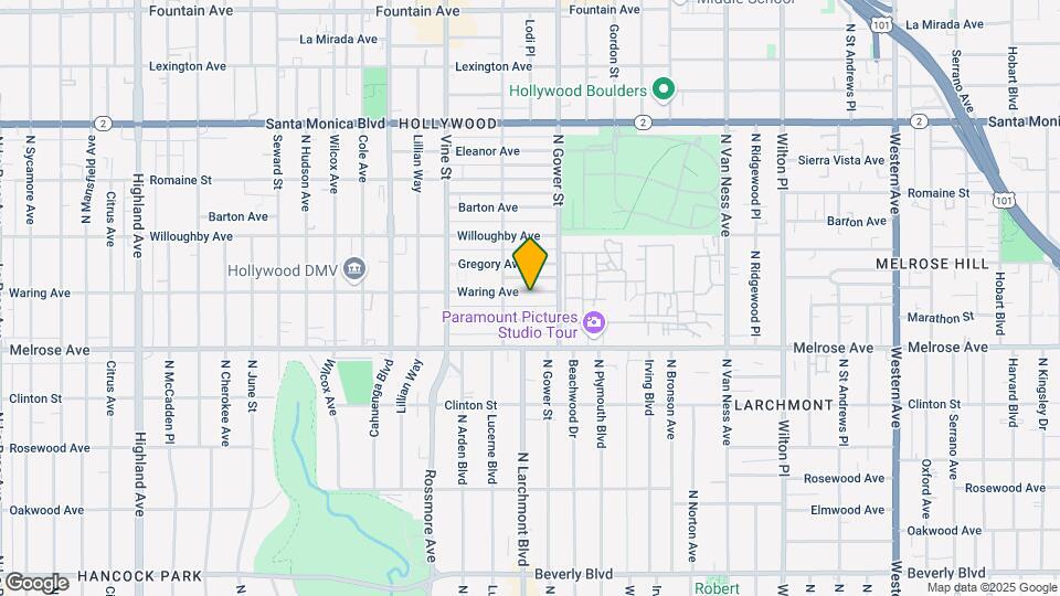 5732 Waring Ave Map and Location Details