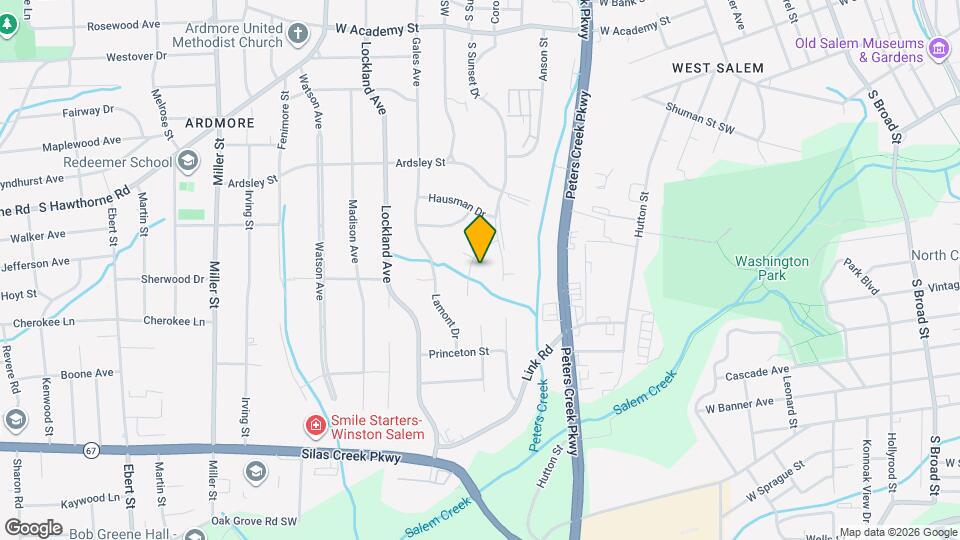 1740 Camden Rd Map and Location Details