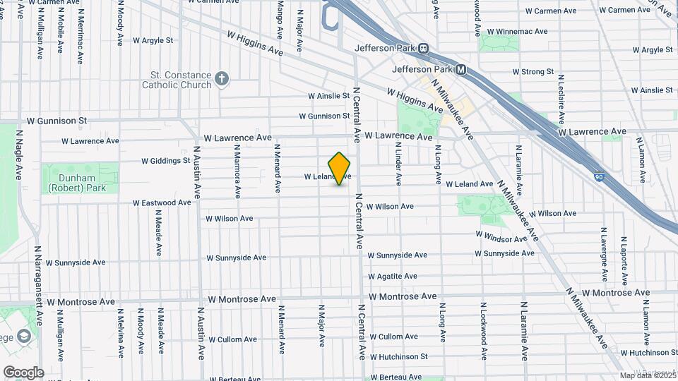 5628 W Eastwood Ave, Unit G Mapa y Detalles de la Ubicación