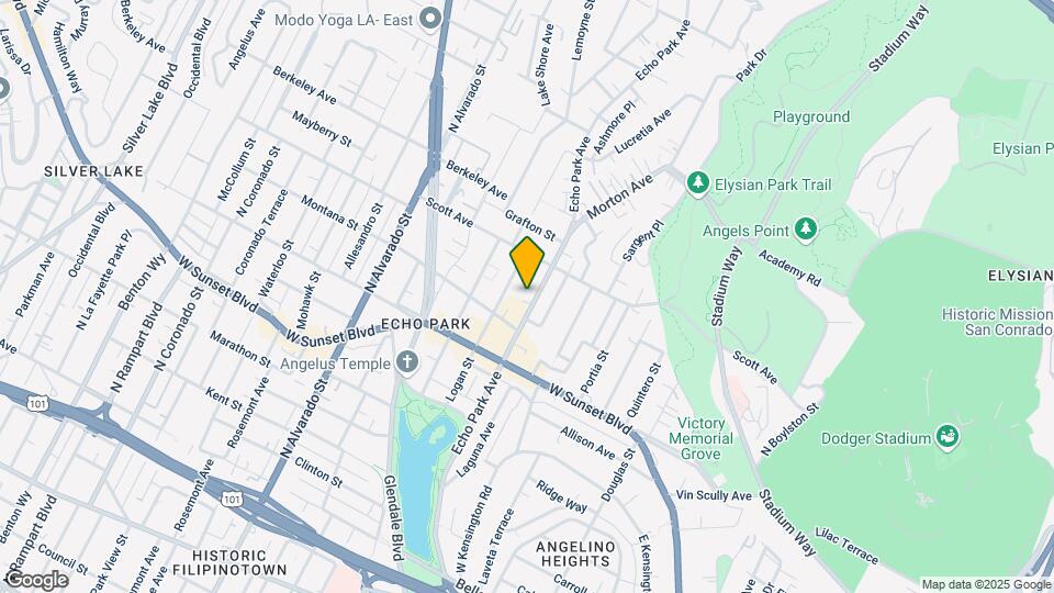 1435-1439.5 Echo Park Ave Map and Location Details